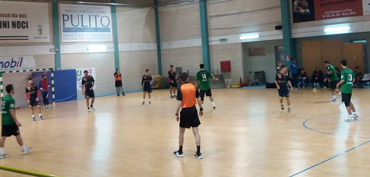 Pallamano Noci imperiosa contro il Capua, Laera: “il grado di soddisfazione è altissimo”