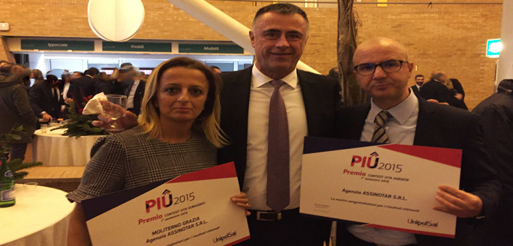 Star Night, l’agenzia Unipolsai di Notarnicola premiata a Napoli