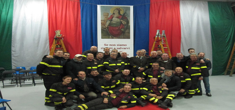 Festa di S. Barbara, mons. Padovano: “Vigili del fuoco angeli della pace”