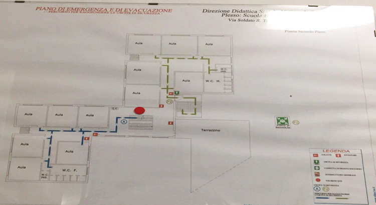 Scuole: manca la scala antincendio, la denuncia del M5S
