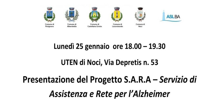 Presentazione del progetto S.A.R.A.