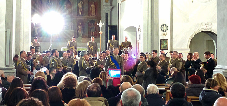Banda Musicale dell’XI Centro di Mobilitazione del Corpo Militare della Croce Rossa Italiana, omaggio ai 150 anni della sua nascita Banda Musicale dell’XI Centro di Mobilitazione del Corpo Militare della Croce Rossa Italiana, omaggio ai 150 anni della sua nascita