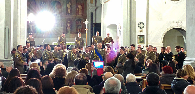 Banda Musicale dell’XI Centro di Mobilitazione del Corpo Militare della Croce Rossa Italiana, omaggio ai 150 anni della sua nascita Banda Musicale dell’XI Centro di Mobilitazione del Corpo Militare della Croce Rossa Italiana, omaggio ai 150 anni della sua nascita