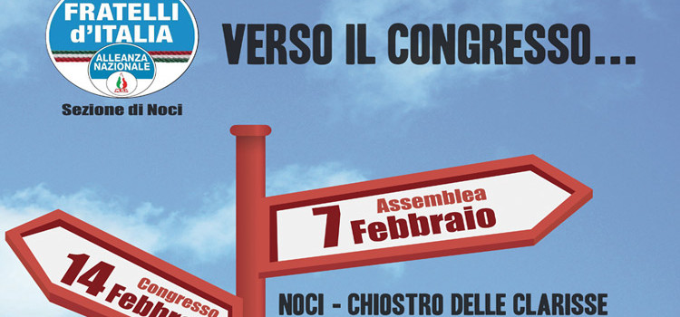 Fratelli d’Italia – An verso il congresso…
