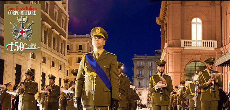 Banda Musicale dell’XI Centro di Mobilitazione del Corpo Militare della Croce Rossa Italiana, sabato concerto a Noci Banda Musicale dell’XI Centro di Mobilitazione del Corpo Militare della Croce Rossa Italiana, sabato concerto a Noci