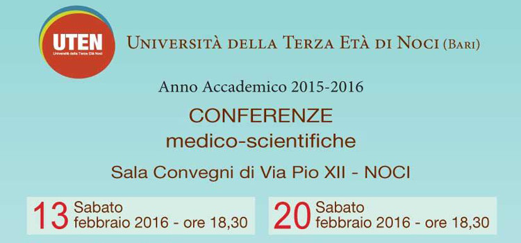 UTEN, al via le conferenze medico-scientifiche