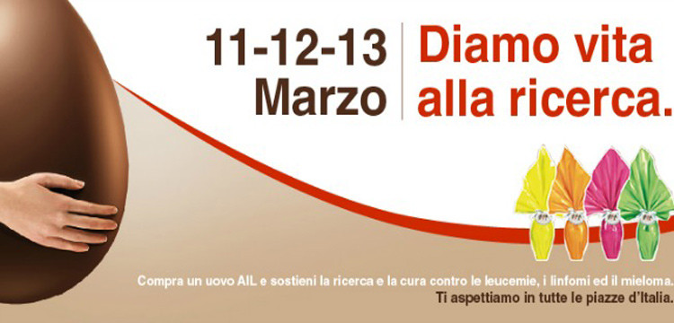 Uova di Pasqua AIL, nelle piazze e nelle scuole per la ricerca