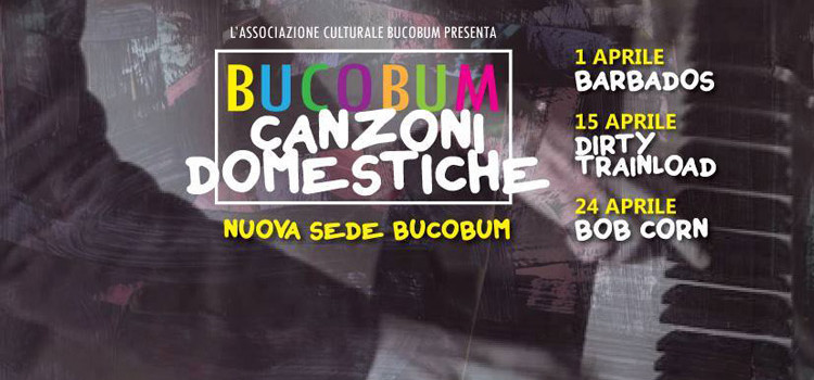 Bucobum: al via “Canzoni domestiche” 2016 Bucobum: al via “Canzoni domestiche” 2016