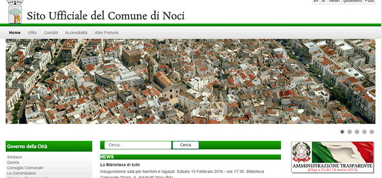 Restyling del sito istituzionale, Locorotondo: “ogni atto pubblico viene fedelmente riportato”