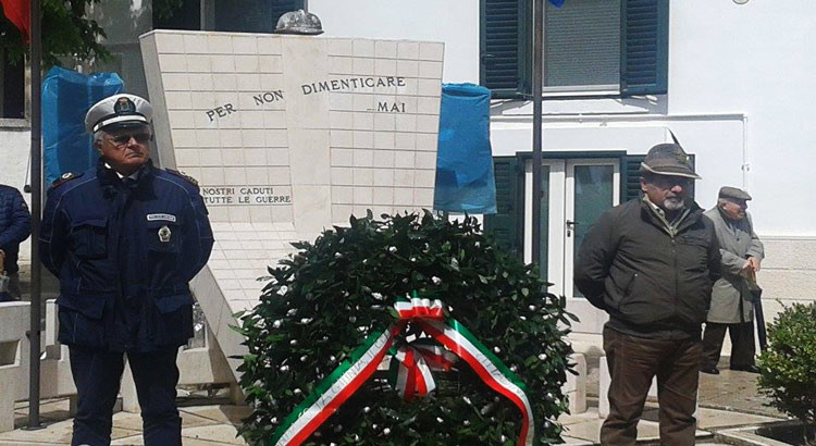 Celebrazioni 25 Aprile, Nisi: “la resistenza è più attuale che mai” Celebrazioni 25 Aprile, Nisi: “la resistenza è più attuale che mai”