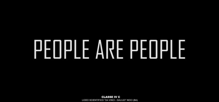Scuola: “People are people” vince la gara di cortometraggi  dell’IIS “Da Vinci – Galilei”