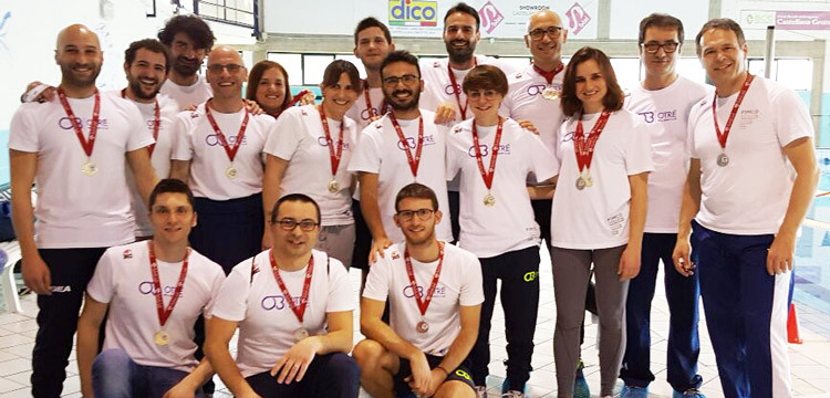 Otrè Master: 36 medaglie e bronzo di società al Trofeo di Castellana Grotte Otrè Master: 36 medaglie e bronzo di società al Trofeo di Castellana Grotte