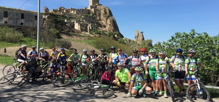 Nocinbici, 4° ciclotrekking nel paese fantasma