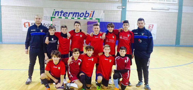 Noci Azzurri 2006: i Giovanissimi di c5 demoliscono il Volare Polignano