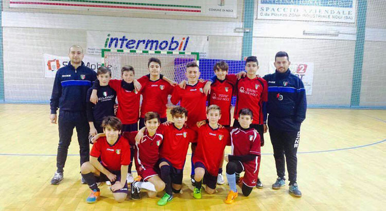 Noci Azzurri 2006: i Giovanissimi di c5 demoliscono il Volare Polignano