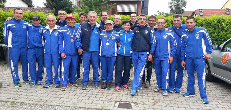 La Montedoro tra le prime 10 al campionato italiano master su strada