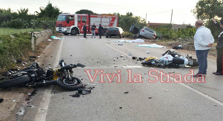 Incidente sulla Conversano-Polignano, muoiono due centauri