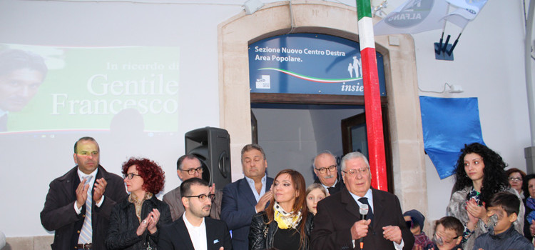 NCD-AP intitola sede a Gentile, “l’angelo di Noci”