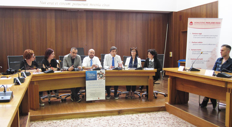 “Una scelta in Comune”, insieme all’Aido per la donazione di organi