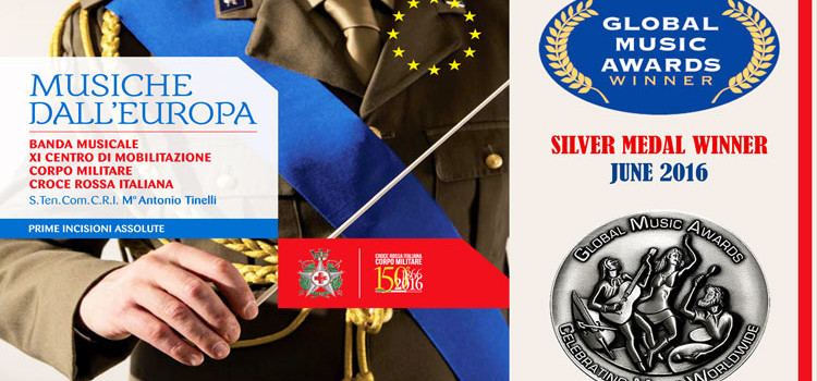 Banda Militare CRI premiata al Global Music Awards Banda Militare CRI premiata al Global Music Awards