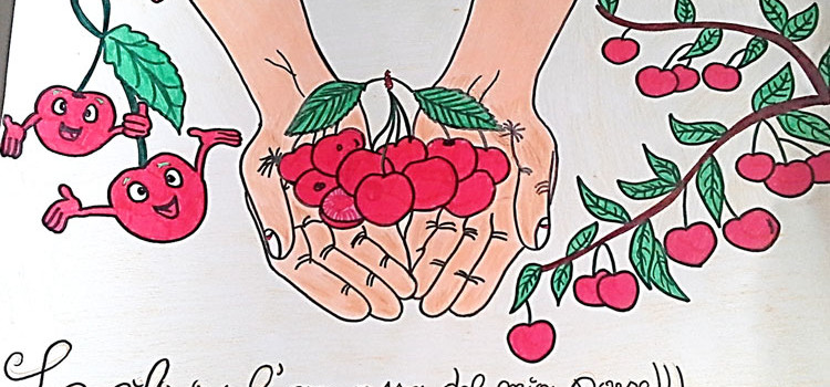 La ciliegia si fa disegno