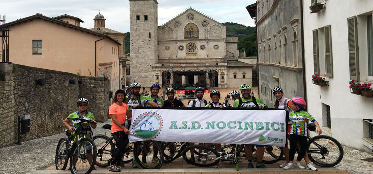 Spoleto – Norcia: i bikers della Nocinbici percorrono la ferrovia dismessa Spoleto – Norcia: i bikers della Nocinbici percorrono la ferrovia dismessa