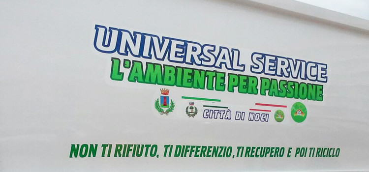 Gestione rifiuti, arriva la Universal Service (in ATI)