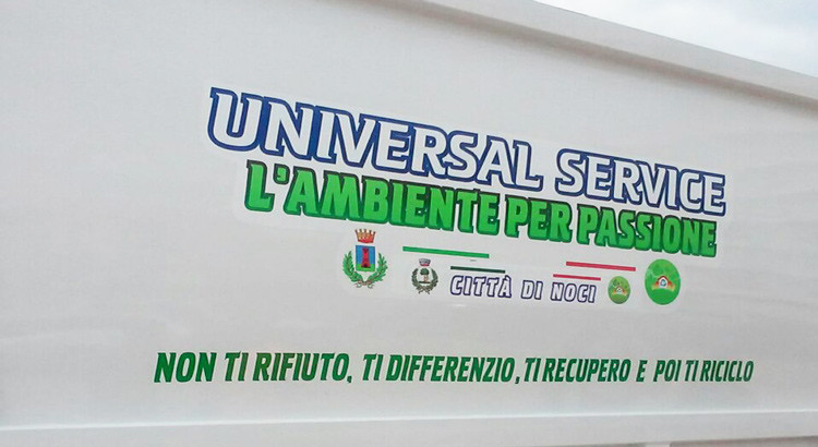 Gestione rifiuti, arriva la Universal Service (in ATI)