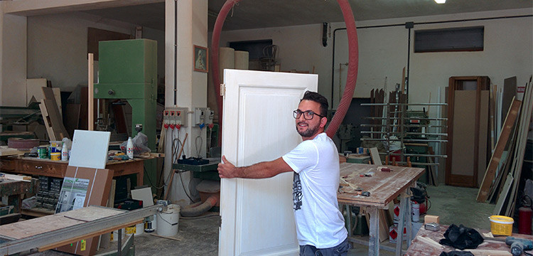 Nicola Sabatelli, tra i più giovani artigiani nocesi