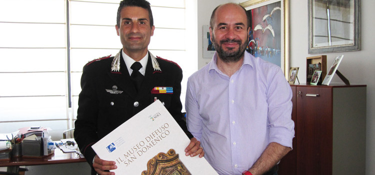 Il Cap. Di Benedetto saluta Noci