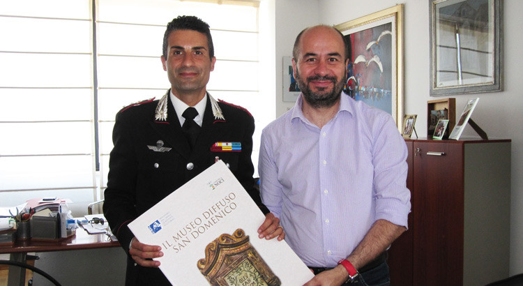 Il Cap. Di Benedetto saluta Noci