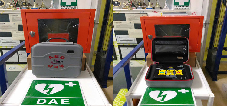Dojo Yamada, arriva il defibrillatore Dojo Yamada, arriva il defibrillatore