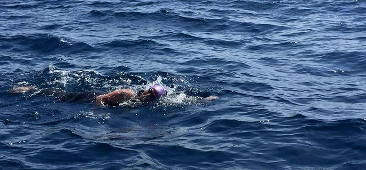 Matilde Petruzzi protagonista della maratona del golfo Capri–Napoli Matilde Petruzzi protagonista della maratona del golfo Capri–Napoli