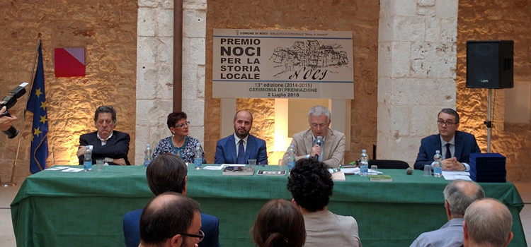 “Premio Noci per la storia locale”, cerimonia con i vincitori della 13° edizione “Premio Noci per la storia locale”, cerimonia con i vincitori della 13° edizione