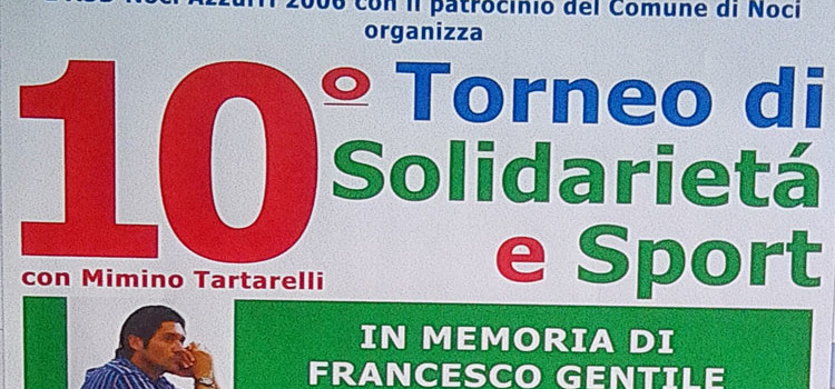 Annullato il “don Ciccio Lenti”, domenica allo stadio: “Solidarietà e Sport”