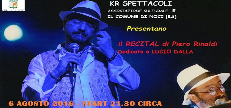 “Ciao”, dedica a Lucio Dalla