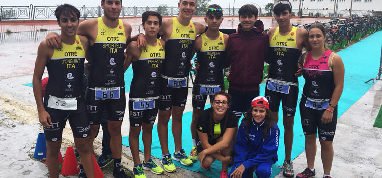 I giovani della OTT sul podio a Caserta