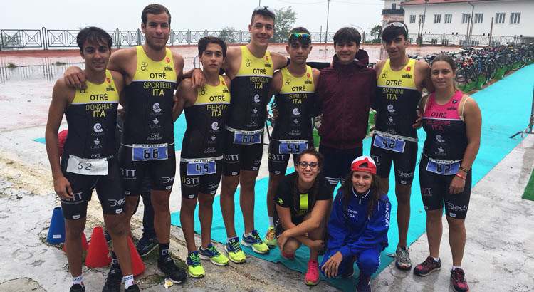 I giovani della OTT sul podio a Caserta