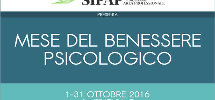 Ottobre: il mese del benessere psicologico