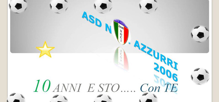 Noci Azzurri 2006, da 10 anni accanto ai giovani atleti nocesi