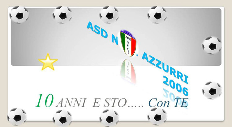 Noci Azzurri 2006, da 10 anni accanto ai giovani atleti nocesi