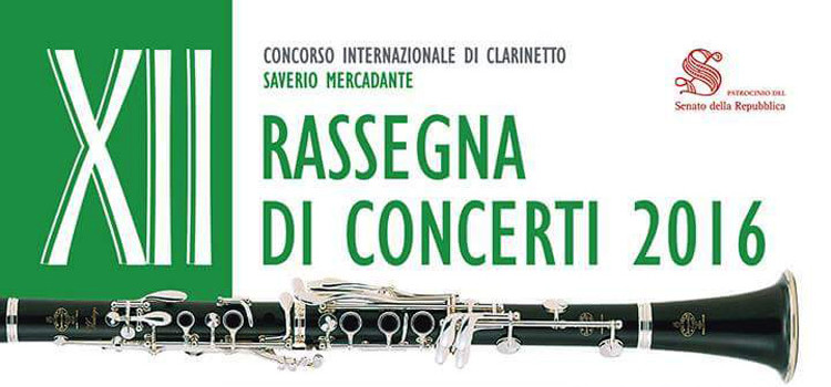 XII Concorso Internazionale di Clarinetto Saverio Mercadante
