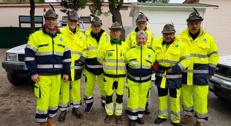 La sezione ANA di Noci tra i terremotati del Centro Italia