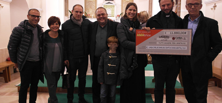 “Bacco solidale”: raccolti 11.550 euro per Amatrice “Bacco solidale”: raccolti 11.550 euro per Amatrice