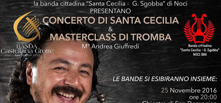 Concerto Santa Cecilia e Masterclass di tromba