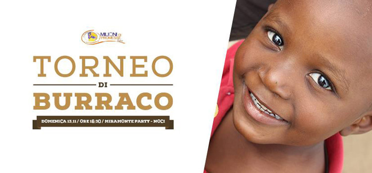 Torneo di burraco per i bambini del Congo