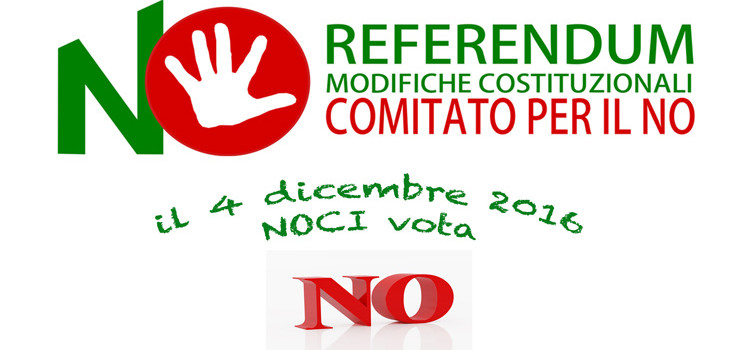 Referendum 4 dicembre, a Noci si costituisce il Comitato per il NO
