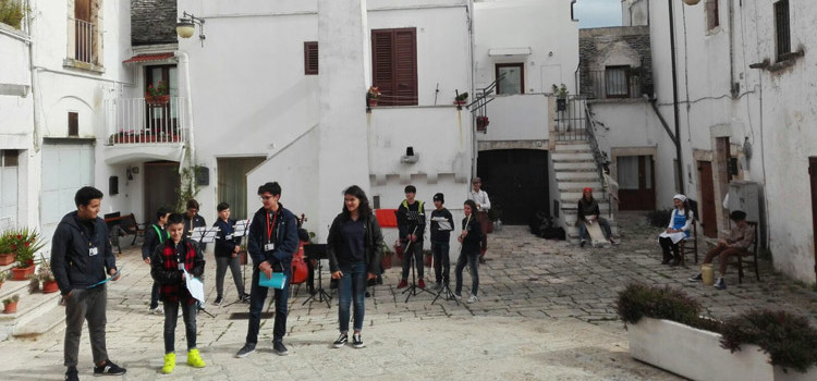 L’Istituto Comprensivo “Gallo” nelle gnostre