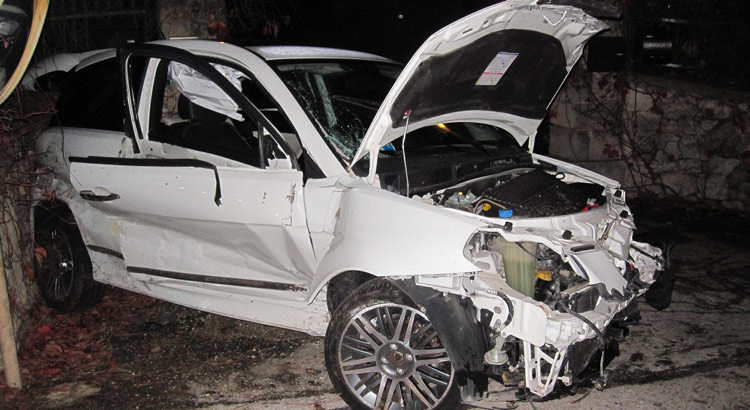 Incidente su via Gioia, ferito neopatentato Incidente su via Gioia, ferito neopatentato