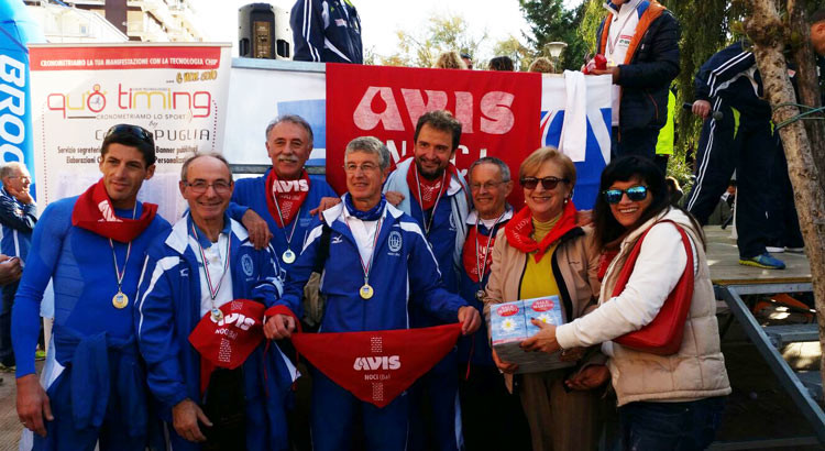 Montedoro Noci con l’Avis per la solidarietà Montedoro Noci con l’Avis per la solidarietà